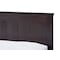 Baxton Studio Spuma Cappuccino Wood Contemporary Full-Size Bed 113-6104 - alternate 5